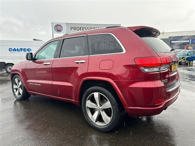 Used 2016 Jeep Grand Cherokee 3.0 V6 CRD OVERLAND 5d 247 BHP in Stirlingshire