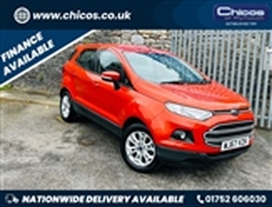 Used 2017 Ford EcoSport 1.0 ZETEC 5d 124 BHP in Plymouth