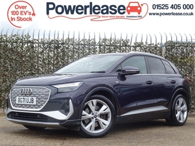 Used Audi Q4 e-tron S LINE 82kWh 5d 202 BHP in