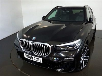 Used BMW X5 3.0 XDRIVE30D M SPORT 5d AUTO-1 OWNER FROM NEW FINISHED IN BLACK SAPPHIRE WITH BLACK VERNASCA LEATHE in Warrington
