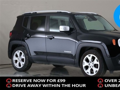 Used Jeep Renegade 1.6 M-JET LIMITED 5d 118 BHP in Cambridgeshire