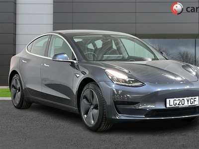 Used Tesla Model 3 STANDARD RANGE PLUS 4d 302 BHP Heated Front Seats, Adaptive Cruise Control, Autopilot, 15-Inch Touch in