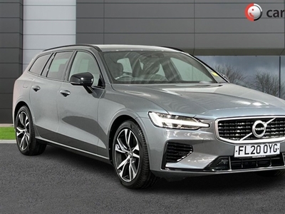 Used Volvo V60 2.0 T8 TWIN ENGINE R-DESIGN PLUS AWD 5d 385 BHP Power Operated Tailgate, Heated Front Seats, Head Up in