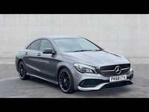 Mercedes-Benz, CLA-Class 2019 1.6 CLA 200 AMG LINE NIGHT EDITION PLUS 4d 154 BHP Reversing Camera, Memory 4-Door