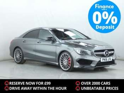 Mercedes-Benz, CLA-Class 2016 (66) 2.0 CLA45 AMG Coupe SpdS DCT 4MATIC Euro 6 (s/s) 4dr