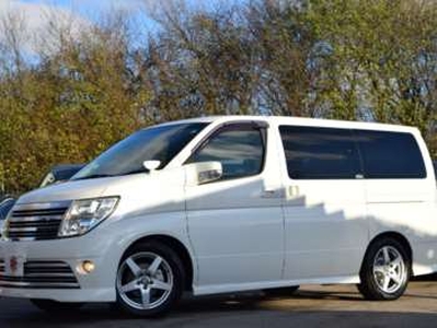 Nissan, Elgrand 2.5 litre highway star automatic