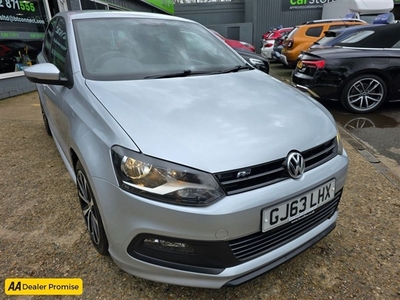 Used 2013 Volkswagen Polo 1.2 R LINE TSI 5d 104 BHP IN SILVER WITH 57,258 MILES, 2 OWNERS FROM NEW AND A FULL SERVICE HISTORY in East Peckham
