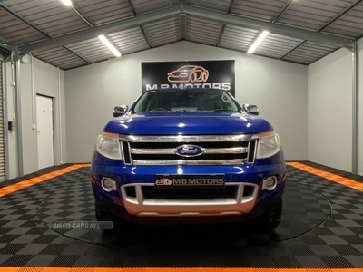 Used 2014 Ford Ranger 2.2 LIMITED 4X4 DCB TDCI 4d 148 BHP in Ballymena