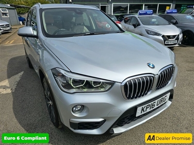 Used 2016 BMW X1 2.0 XDRIVE20I XLINE 5d 189 BHP IN SILVER WITH 66,800 MILES AND A FULL SERVICE HISTORY, 3 OWNERS FRO in East Peckham