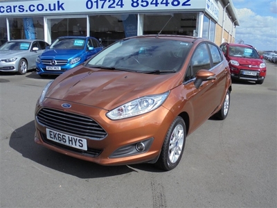 Used 2016 Ford Fiesta 1.6 Zetec 5dr Powershift in Scunthorpe