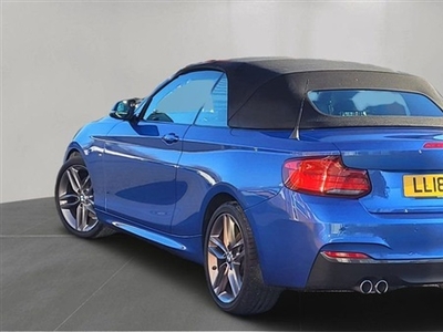 Used 2018 BMW 2 Series 2.0 220d M Sport Convertible 2dr Auto in Ripley