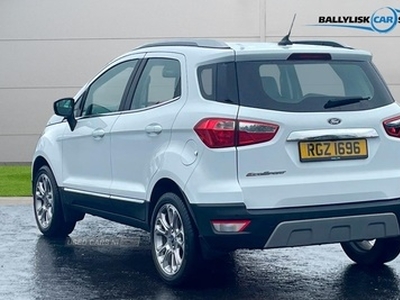 Used 2020 Ford EcoSport TITANIUM 1.0 IN WHITE WITH 52K in Tandragee