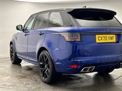 Used 2020 Land Rover Range Rover Sport 5.0 V8 S/C 575 SVR 5dr Auto in Dundee City