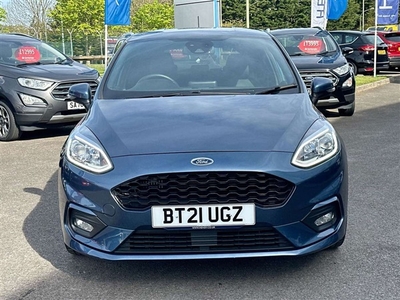 Used 2021 Ford Fiesta 1.0 EcoBoost Hybrid mHEV 125 ST-Line X Edition 5dr in Fareham