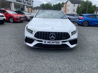 Used 2021 Mercedes-Benz A Class 2.0 A45 AMG S Plus 8G-DCT 4MATIC+ Euro 6 (s/s) 5dr in Ballymena