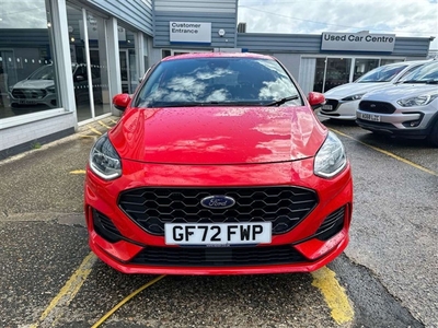 Used 2022 Ford Fiesta 1.0 EcoBoost Hybrid mHEV 125 ST-Line X Edition 5dr in Tunbridge Wells
