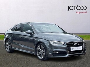 2015 AUDI A3 2.0 TDI S line Saloon 4dr Diesel Manual Euro 6 (s/s) (150 ps)