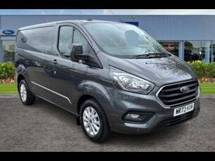 Ford, Transit Custom 2023 280 Limited L1 SWB FWD 2.0 EcoBlue 130ps Low Roof, AIR CON, CRUISE CONTROL, 0-Door