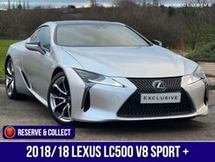 Lexus, LC 500 2018 500 5.0 Sport+ 2dr Auto
