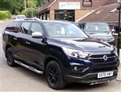 Used 2020 Ssangyong Musso 2.2D Saracen Double Cab Pickup 4dr Diesel Manual Hard top NO VAT in Nr Guildford