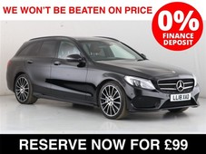 used 2018 mercedes-benz c class in black 58,535 miles for sale in cambridgeshire for 22,990 autovillage