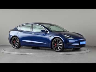 Tesla, Model 3 2020 PERFORMANCE AWD 4d 483 BHP Heated Front/Rear Seats, Adaptive Cruise Control 4-Door