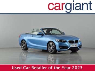 BMW, 2 Series 2017 (67) 1.5 218I SPORT 2d 134 BHP 2-Door