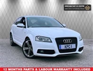Used 2012 Audi A3 2.0 SPORTBACK TDI S LINE SPECIAL EDITION 5d 138 BHP 12 MONTHS NATIONWIDE PARTS & LABOUR WARRANTY INC in Preston