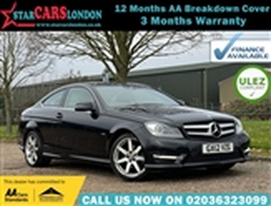 Used 2012 Mercedes-Benz C Class 1.8 C180 BlueEfficiency AMG Sport G-Tronic+ Euro 5 (s/s) 2dr in Chingford