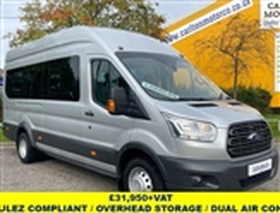 Used 2016 Ford Transit 460 TDCI 125 L4H3 TREND 17 SEAT MINIBUS [ A/C ] HIGH ROOF DRW in Darlington
