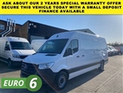 Used 2018 Mercedes-Benz Sprinter 2.1 314 CDI L3 H2 LWB HIGH ROOF 141BHP RWD FACELIFT. 59K MILES. SENSORS. CAMERA. EU6. FINANCE. PX in Leicestershire