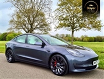 Used 2020 Tesla Model 3 (Dual Motor) Performance Saloon 4dr Electric Auto 4WDE (Performance Upgrade) (449 bhp) in Fareham