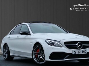 Mercedes-Benz C-Class 4.0 AMG C 63 S PREMIUM 4d 503 BHP + Good Condition + Full Service History + Last Service @56K + MOT + 6 Mo