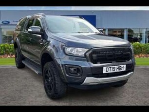 Ford, Ranger 2021 XLT 2.0 EcoBlue 170ps 4x4 Double Cab Pick Up, TRUCKMAN TOP, TOW BAR, CRUISE 0-Door