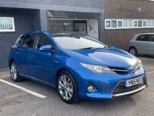 Toyota, Auris 2013 (63) 1.8 VVT-I EXCEL 5d 98 BHP 5-Door