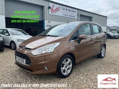 Ford, B-MAX 2016 1.0 EcoBoost Zetec Silver Edition 5dr