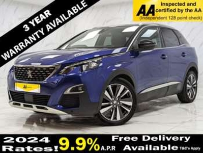 Peugeot, 3008 2019 (19) 1.5 BLUEHDI S/S GT LINE PREMIUM 5d 129 BHP 5-Door