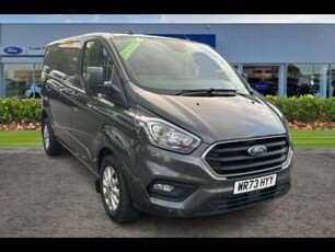 Ford, Transit Custom 2023 280 Limited L1 SWB FWD 2.0 EcoBlue 130ps Low Roof, CRUISE CONTROL, AIR CON, 0-Door