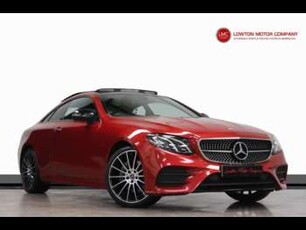 Mercedes-Benz, E-Class 2019 2.0 E300 GPF AMG Line Coupe 2dr Petrol G-Tronic+ Euro 6 (s/s) (245 ps) - HE