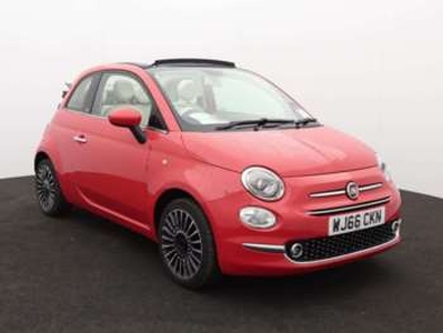 Fiat, 500C 2016 (16) 1.2 Lounge 2dr CONVERTIBLE, LOW MILEAGE, £20 TAX