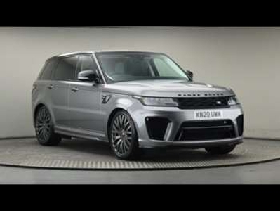 Land Rover, Range Rover Sport 2020 (70) 5.0 P575 S/C SVR 5dr Auto Petrol Estate
