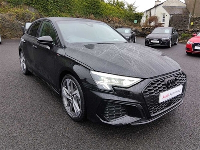 Used Audi A3 35 TDI Black Edition 5dr S Tronic in Grange-over-Sands