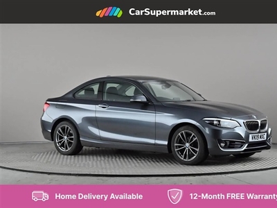 Used BMW 2 Series 218i Sport 2dr [Nav] Step Auto in Hessle