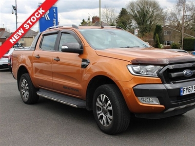Used Ford Ranger 3.2 TDCi Wildtrak Pickup 4dr Auto 4WD in Ripley