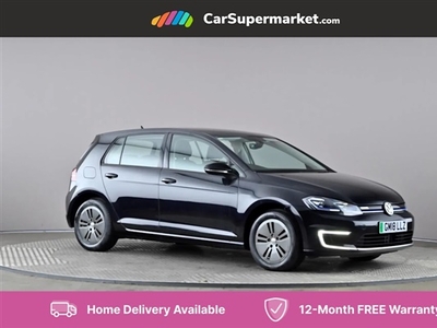 Used Volkswagen Golf 99kW e-Golf 35kWh 5dr Auto in Scunthorpe