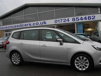 Used 2016 Vauxhall Zafira 1.4T Design 5dr in Scunthorpe