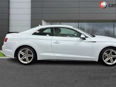 Used 2018 Audi A5 2.0 TDI S LINE 2d 188 BHP 19In Alloy Wheels, Audi Parking System Plus, Heated Seats, Bluetooth Inter in
