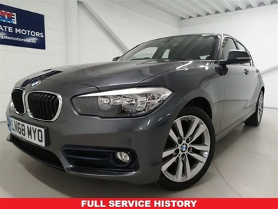 Used 2018 BMW 1 Series 1.5 118I SPORT 5d 134 BHP AUTOMATIC in Burnley