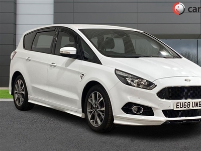 Used 2018 Ford S-Max 2.0 ST-LINE ECOBLUE 5d 188 BHP 8in Touchscreen, Apple CarPlay / Android Auto, Front / Rear Park Sen in