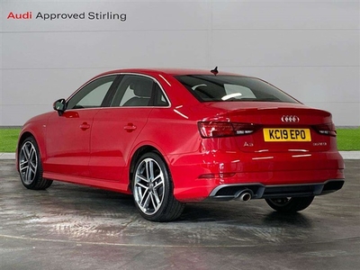 Used 2019 Audi A3 30 TFSI S Line 4dr S Tronic in Stirling